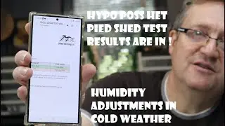 Hypo Poss Het Pied Shed Test Results are in! Plus adjusting Humidity during cold Weather