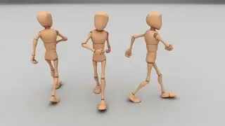 Bony Walk cycle