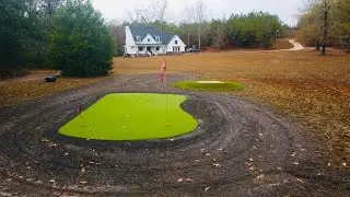 Building a Fairway around our DIY Putting Green