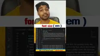 CSS Em  | Font Size