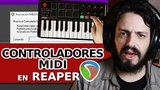 Cómo usar controladores MIDI en REAPER