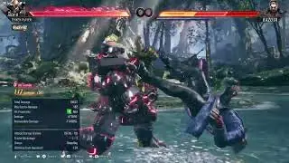 TEKKEN 8, JACK 8 152 MAX DAMAGE COMBO! 6x F,F+2's 🦾
