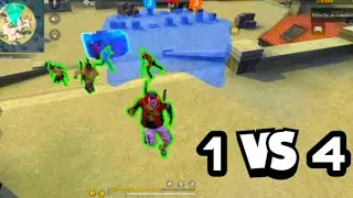 😱🔥4vs1