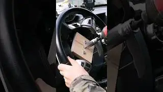 Как снять руль в Pajero Sport II.