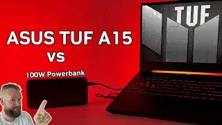 Asus Tuf A15 vs 100w Powerbank | Amazing Results