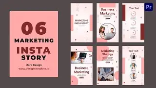 Marketing Agency Minimal Instagram Story Premier Pro