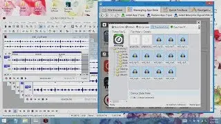 Dragging & dropping audio files from iOS devices directly into Soundforge Pro 12