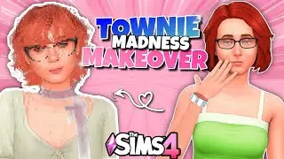 Sims Townie Makeover MADNESS!! Sims 4 CAS Challenge