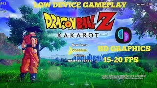 DRAGON BALL Z KAKAROT ANDROID|| ( UZUY EDGE EMULATOR GAMEPLAY)