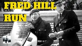 Riding H-D Sport Glide on Fred Hill Memorial Run 2020
