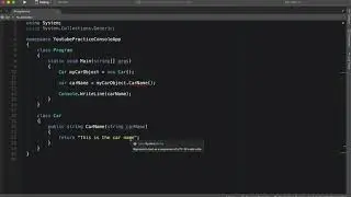 C# Tutorial: Classes and Objects