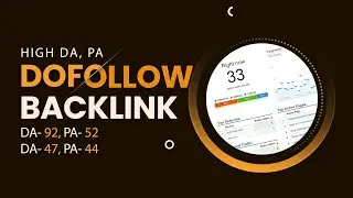 Dofollow Backlinks 2021-22 | Instant approval backlink | off page seo | new dofollow backlink sites