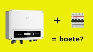Faseboete bij 1-fase zonnepanelen op 3-fase groepenkast?