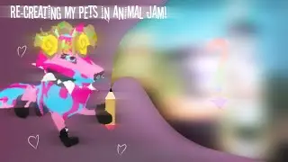 Re-creating My Pets In Animal Jam // Animal Jam // Play Wild! //