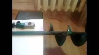 Quick repair of ice drill without welding