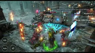 Padraig Ally attack into Caldor Poison exploder