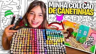 TESTING THE WORLD'S LARGEST PEN KIT *Painting BOBBIE GOODS