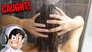 CAUGHT IN THE SHOWER BY HER DAD! (STORYTIME)