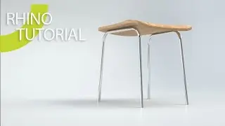 Rhino 7 Stool / Chair 3D Tutorial