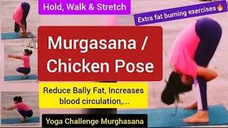 MurgaAsan #yoga #challenge Remember this school punishment? #murgaasan #stretching @Monafitnesst