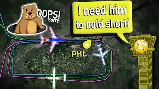 Groundhog Disrupting Air Traffic at Philadelphia International!