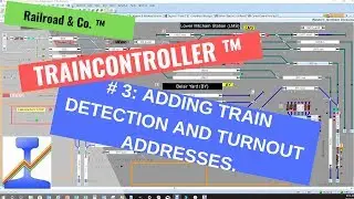 TrainController Gold #3. Adding Occupancy Detection & DCC address to turnouts