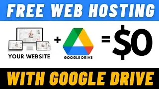 How to Host a website for free on google drive | Hosting a website in Google Drive