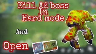 Kill A2 Boss In HARD MODE - LABORATORY - Last Day On Earth - LDOE