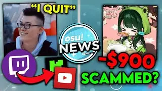 Twitch is Ending BTMC’s Channel?! - Mania Players Scammed! Top Players Restricted & osu! News