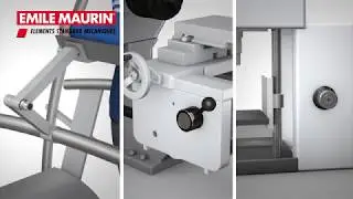 Verniers, éléments de commande et d'arrêt Emile Maurin Composants