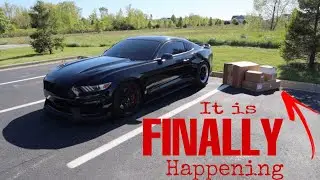 UNBOXING my NEW PAXTON SUPERCHARGER for my MUSTANG GT!
