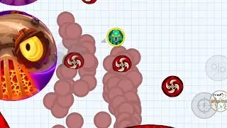 SOLO vs MACRO NOOBS + REVENGE (AGAR.IO MOBILE GAMEPLAY)