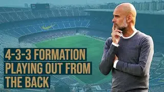 How to Play Out from the Back in the 4-3-3 Formation in Football