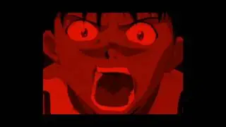 Shinji screaming, but with Finns scream