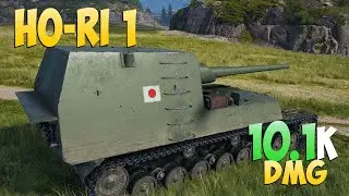 Ho-Ri 1 - 4 Frags 10.1K Damage - First battle! - World Of Tanks