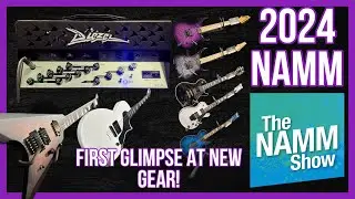 NAMM 2024 -  DEAN GUITARS - DIEZEL AMPS - ESP LTD - CHAPMAN GUITARS
