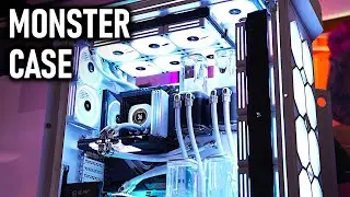 32 Fan Overkill Case for Water Cooling - Corsair Computex 2024