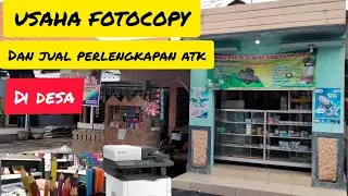 APA SAJA SIH YANG DI JUAL DI TOKO ATK DI DESA || IDE USAHA DI DESA BUKA TOKO FOTOCOPY & ATK||