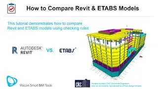 How to compare Revit & ETABS models using checking rules
