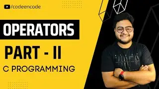 Operators In C: C Programming |  Arithmetic & Logical Operators