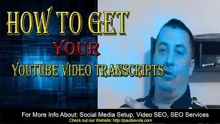 YouTube Video Transcripts: How to get your YouTube video Transcripts