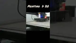 printing a D 20 on ender 3 Pro