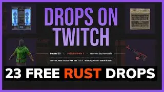 New Rust Item Drops - Twitch Rivals 3