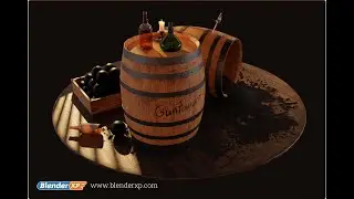 Blender - Day #4 - Dagger and Ribbon - Project Gunpowder