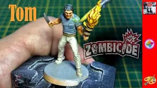 [ZOMBICIDE NIGHT OF THE LIVING DEAD] - hero painting 4 / Tom