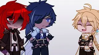 hey aether, how’s your girlfriend? | gacha club x genshin | lazy