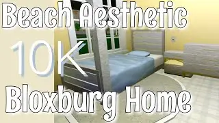 Beach Aesthetic Mini Bloxburg Build || 10k