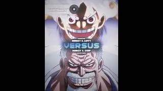 Luffy vs Old Garp