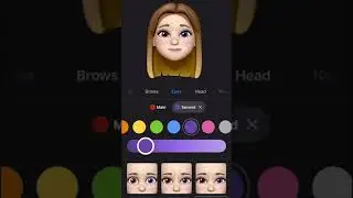 iOS 15 Memoji WHAT'S NEW?! #Shorts [Beta 1]