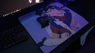 ESSE É O UNICO KANAMI NANA NO BRASIL!! UNBOXING MOUSEPAD KANAMI